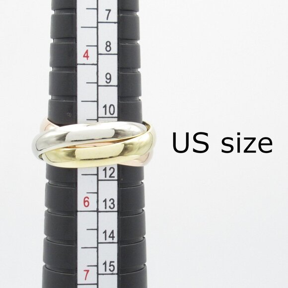 CARTIER 18k Yellow Gold Trinity Ring - Picture 5 of 6